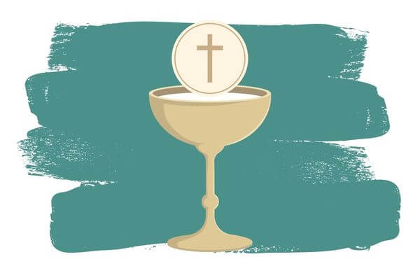 An image of the Eucharist 
